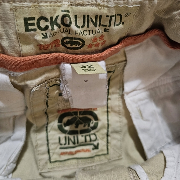 Y2k Ecko Unltd Actual Factual Cargo Pants - Picture 9 of 11